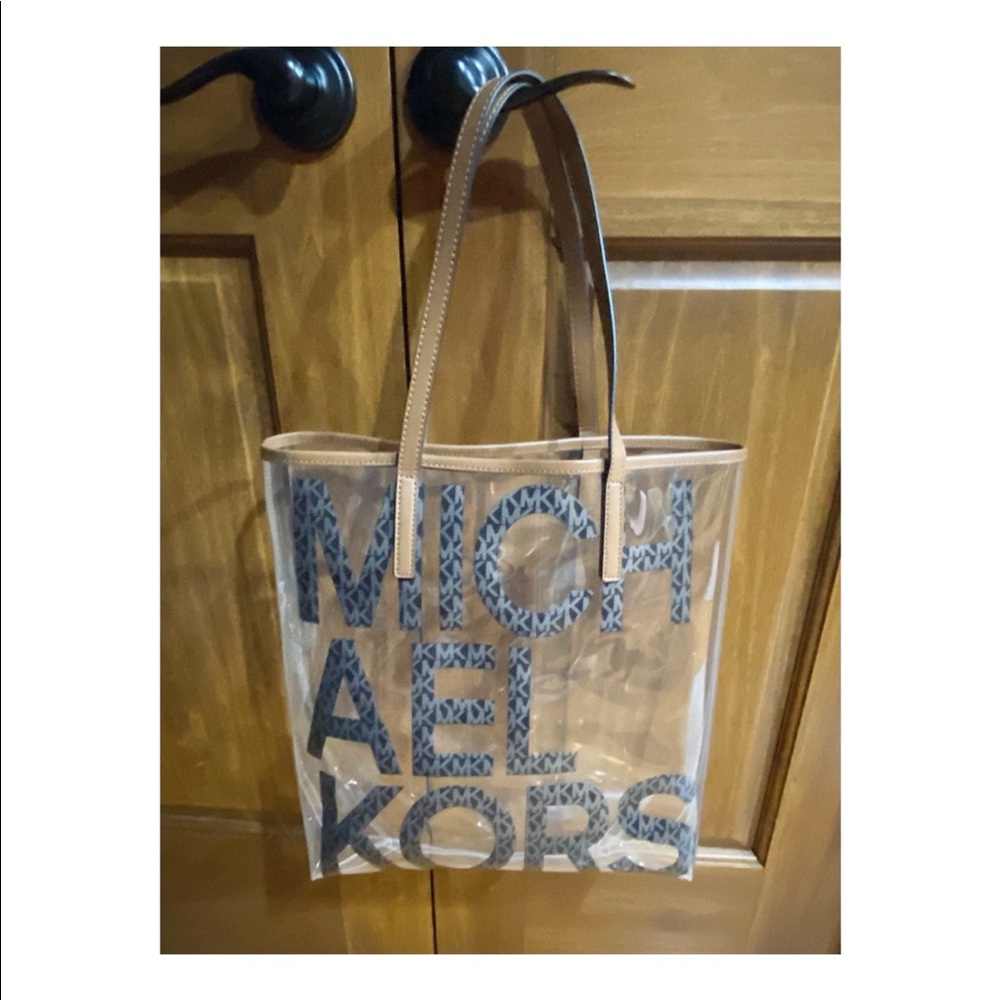 NEW w/o tags Michael Kors Clear Tote Bag